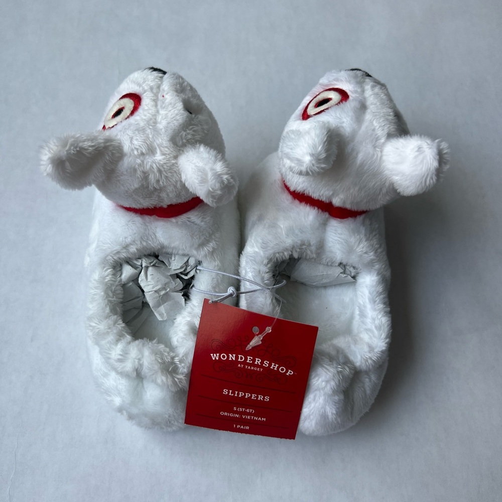 Target Bullseye Character Slippers - Toddler Wondershop - Picture 2 of 7